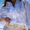 Blusa com folhos - Image 2