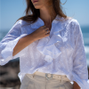 Blusa com folhos